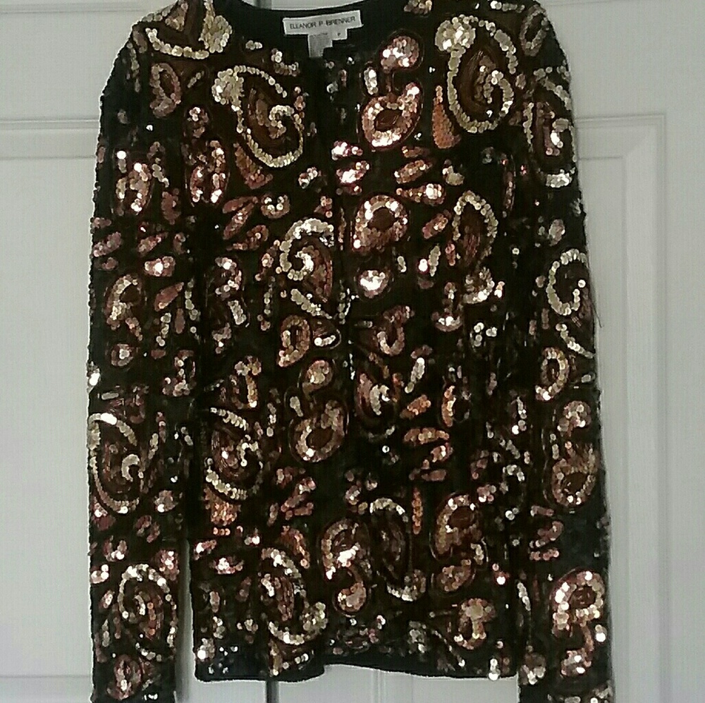 Eleanor P. Brenner Sequin Jacket